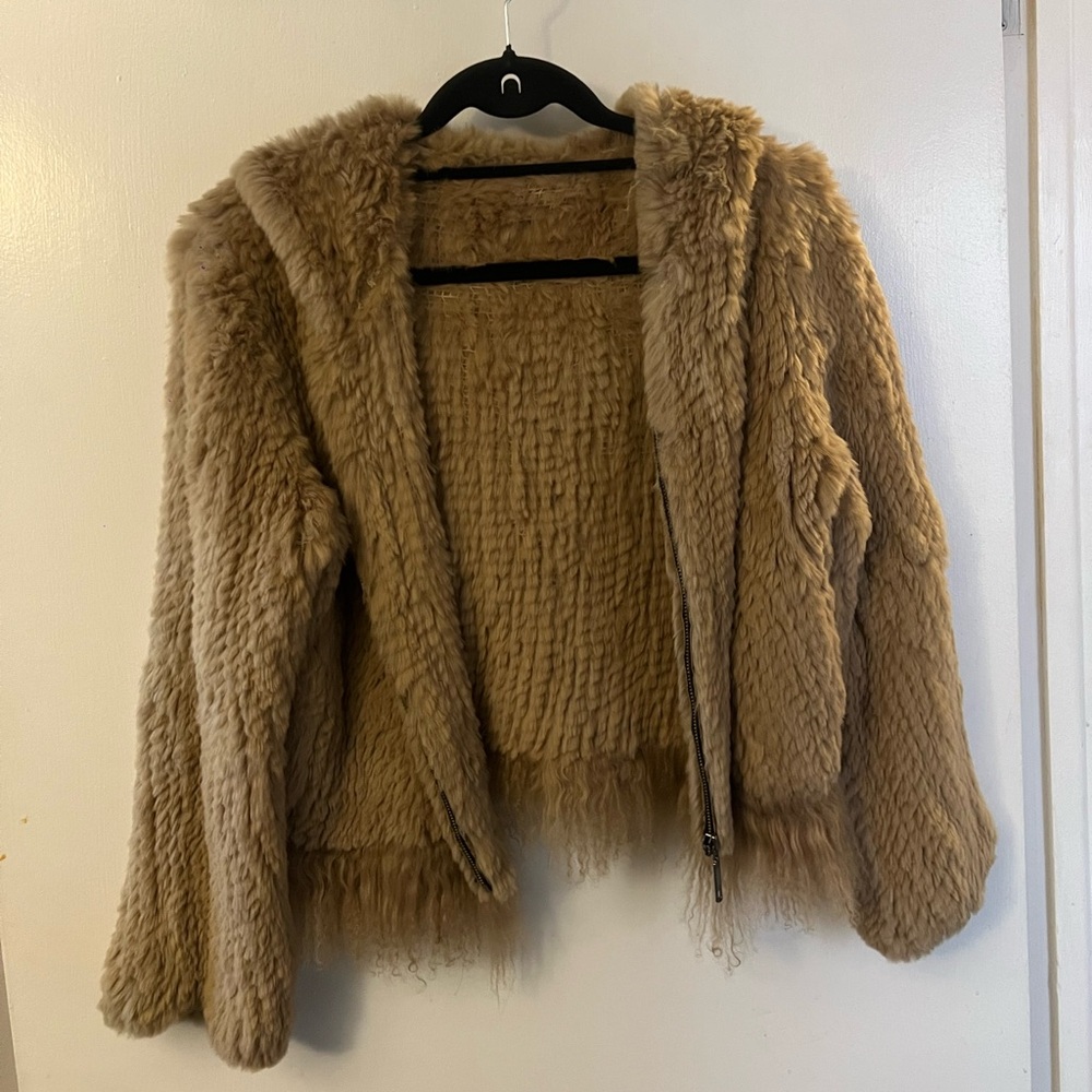 Real Fur Coat | Rabbit & Mongolian Sheep